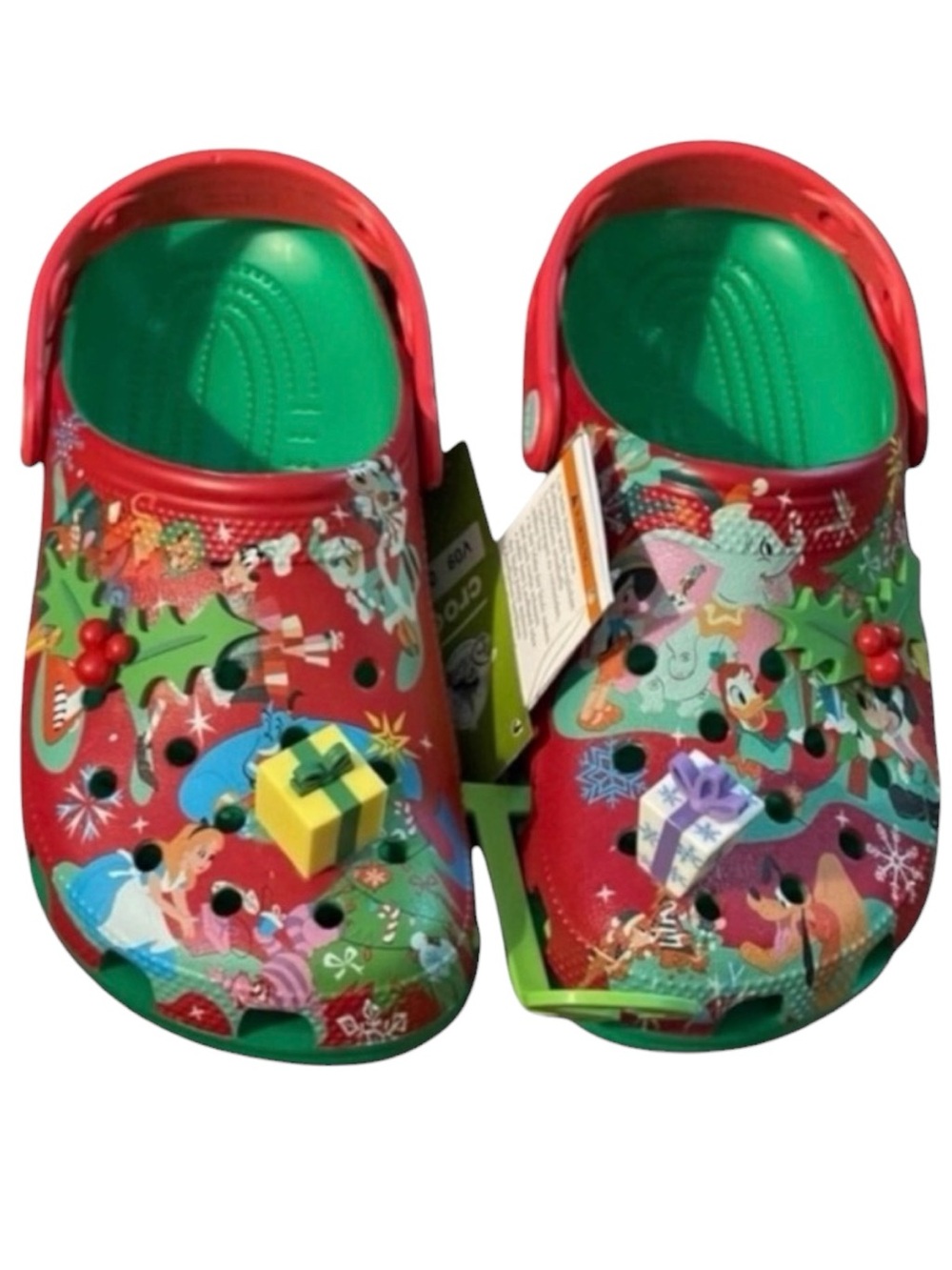 Mickey Mouse and Friends Holiday Clogs by Croc NWT